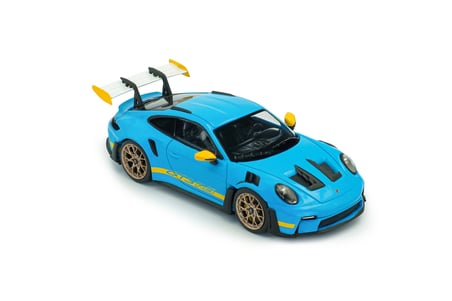 Solido S4314803 1/43 Porsche 911 (992) GT3 RS Tribute 24h Daytona 2003 – Riviera Blue – 2023