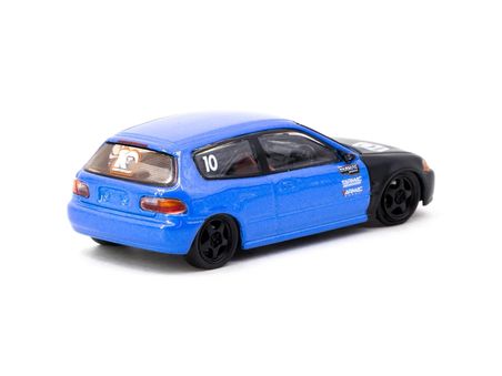 Tarmac Works 1/64 Honda Civic EG6 Tarmac Works 10th Anniversary - HOBBY64 T64-TL001-10TH