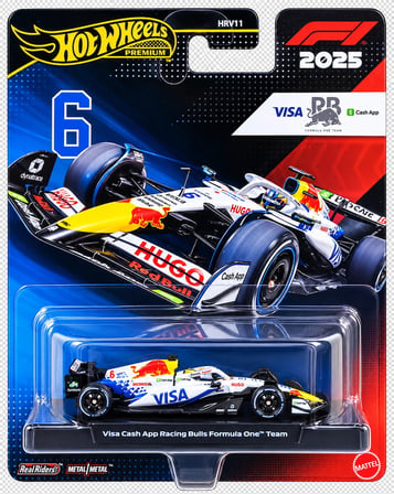 Hot Wheels Premium Formula 1 - Visa Cash App Racing Bulls Formula One Team