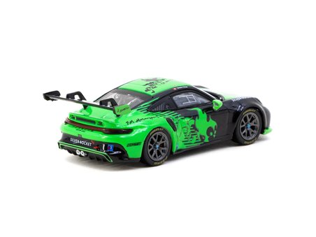 Tarmac Works 1/64 Porsche 911 GT3 Cup (992) Fire Monkey Motorsport - Tarmac Works X iXO Models HOBBY64 T64-093-FMM