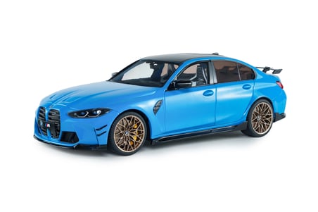 Solido S1814303 1/18 BMW M3 PERFORMANCE PARTS – DAYTONA BEACH BLUE – 2024