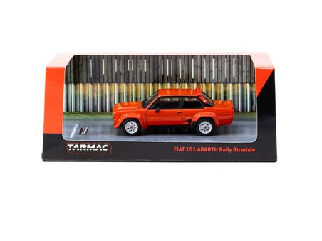 Tarmac Works 1/64 FIAT 131 ABARTH Rally Stradale Red - ROAD64 T64R-094-RE