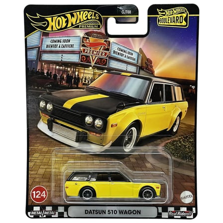 Hot Wheels Premium Boulevard Datsun 510 Wagon