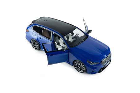 Solido S1814801 1/18 BMW M5 TOURING – M Marina Bay Blue Metallic – 2024