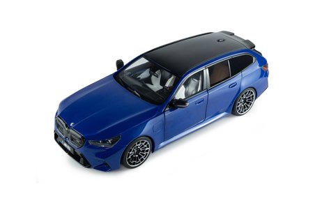 Solido S1814801 1/18 BMW M5 TOURING – M Marina Bay Blue Metallic – 2024