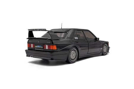 Solido S1801012 1/18 Mercedes-Benz 190 (W201) Evo II – SOLIDO WORKS BLACK – 1990