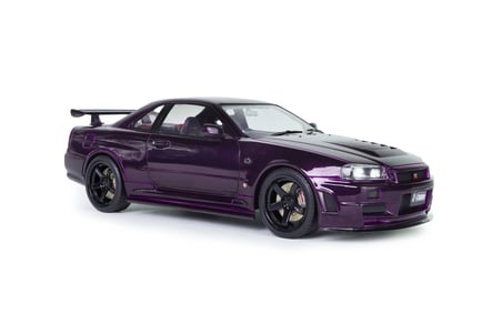 Solido S1804311 1/18 Nissan Skyline GT-R (BNR34) Z-TUNE – Midnight Purple – 1999