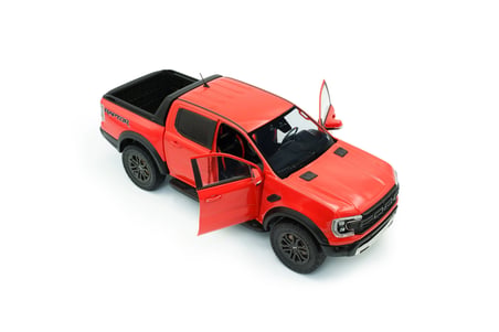 Solido 1/18 S1813901 Ford Ranger Raptor – Orange Raptor – 2024