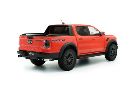 Solido 1/18 S1813901 Ford Ranger Raptor – Orange Raptor – 2024