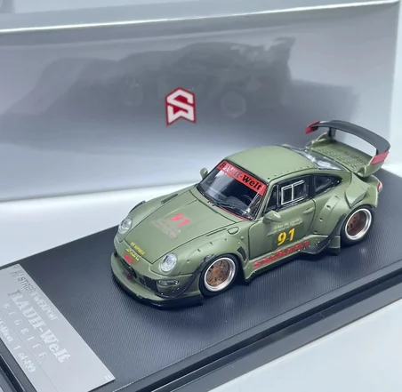 Street Warrior 1/64 Porsche 911 (964) RWB Matte Green #91