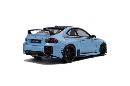 Solido S1812901 1/18 BMW M2 PERFORMANCE PARTS – Zandvoort Blue – 2024