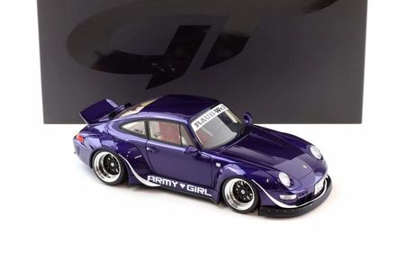 GT Spirit GT562 1/18 Porsche RWB Army Girl Purple 2015