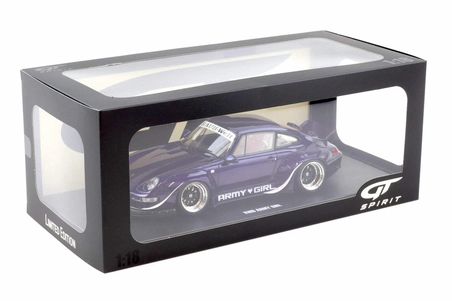 GT Spirit GT562 1/18 Porsche RWB Army Girl Purple 2015