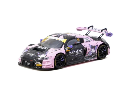 Tarmac Works 1/64 Audi R8 LMS GT3 evo II Macau GT Cup - FIA GT World Cup 2024 #10 with Tarmac Cards Combo Set - HOBBY64 T64-043-24MGP10