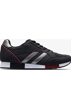 Boston-6, Siyah Erkek Sneaker Ayakkabı