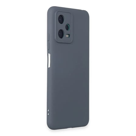 Xiaomi Redmi Note 12 5G Kılıf Nano içi Kadife Silikon - Gri