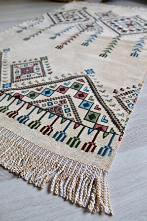 40 Yama Desenli Astarlı Lüks Seccade S1017 Kırmızı