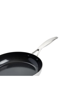  GreenPan Geneva 20 cm Tava | Thermolon™ Seramik Yüzey | PFAS İçermez | Paslanmaz Çelik | 