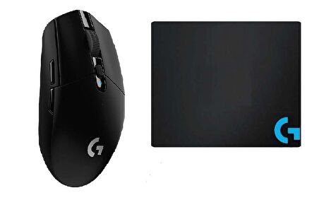 Logitech G305 Siyah Kablosuz Gaming Mouse ve OEM Mouse Pad 40x30 cm