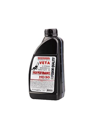 Veta 4T10 HD30 4 Dört Zamanlı Motor Yağı 1Lt