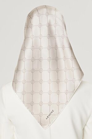 ARMİNE İPEK EŞARP 8555D (SURA) (NOSTALJİ) 7895