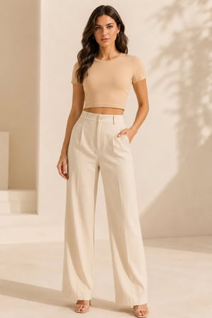 Loule Kadın %92 Pamuk Bisiklet Yaka Kısa Kollu 3 Adet Crop Top Atlet - Esnek ve Yumuşak Doku