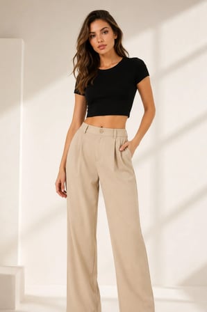 Loule Kadın %92 Pamuk Bisiklet Yaka Kısa Kollu 3 Adet Crop Top Atlet - Esnek ve Yumuşak Doku
