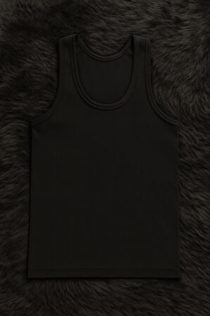 %100 Pamuklu Erkek Giyim 5 Adet Klasik Beyaz Atlet LL.K10.O30.001