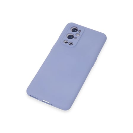 One Plus 9 Pro Kılıf Nano içi Kadife Silikon - Lila