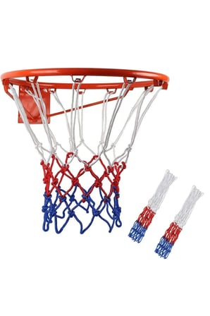 El Dokuma Renkli Basketbol Filesi 2 Adet