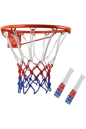 El Dokuma Renkli Basketbol Filesi 2 Adet