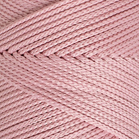 Loren Polyester Soft Macrame Pembe El Örgü İpi - LM042 - 34446