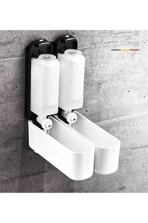 Manuel Duvara Monte 300 Ml Sıvı Sabunluk Banyo Duş Ve Şampuan Dispenseri