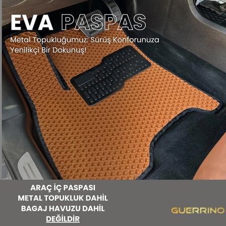 SUBARU SOLTERRA 2021-2024 ARASI ARACA ÖZEL YENİ NESİL EVA MAT HAVUZLU PASPAS