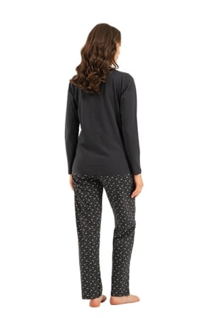 Arnetta Kadın Lacivert Pijama Takımı 3731-S 