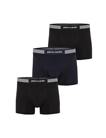 PİERRE CARDİN  ERKEK PAMUK-LİKRALI 3’LÜ BOXER KARIŞIK RENK  360 