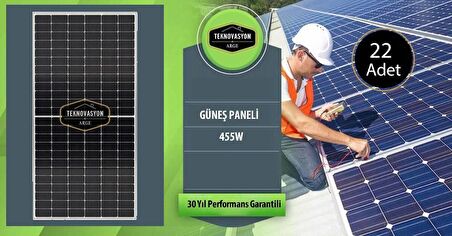 ON GRİD  Öztüketim 10 kW kVA Trifaze Solar Güneş Paneli Paket Sistemi Hybrid Solar Paket Sistemi