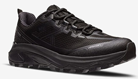 Lescon Crux Erkek Su Geçirmez Siyah Spor Ayakkabı