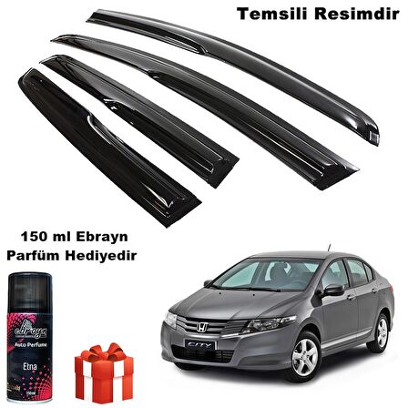 HONDA CİTY Mügen Cam Rüzgarlığı 2009 - 2011 Arası 4 Lü Takım Koku Hediyeli