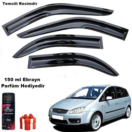 C-max Mügen Cam Rüzgarlığı 2003-2010 Arası 4 Lü Takım Koku Hediyeli