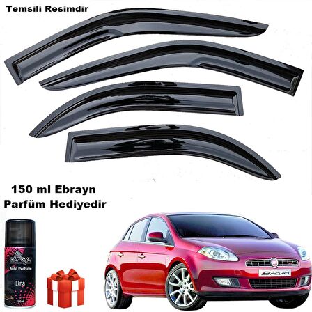 Fiat Bravo Mügen Cam Rüzgarlığı 2008 Sonrası 4 Lü Takım Koku Hediyeli