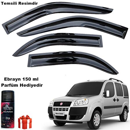 Fiat Doblo 1 Mügen Cam Rüzgarlığı 2000-2009 Arası Ön Iki Camlar 2 Li Takım Koku Hediyeli