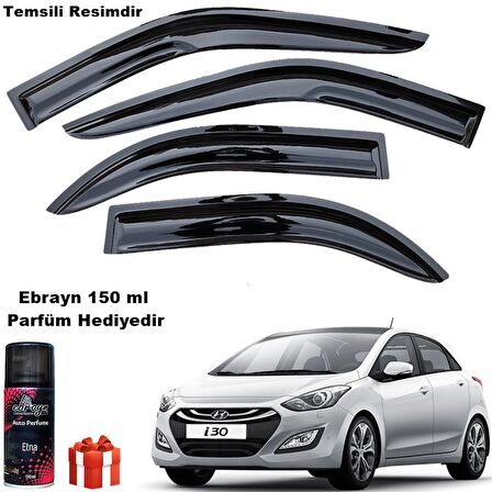 Hyundai I30 Mügen Cam Rüzgarlığı 2012-2017 Arası 4 Lü Takım Koku Hediyeli