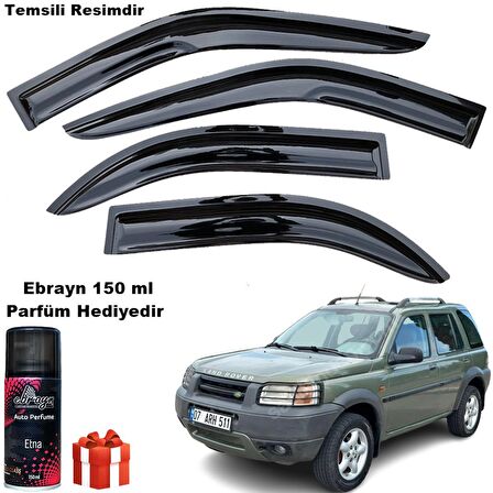 Land Rover Freelander Mügen Cam Rüzgarlığı 1998-2006 Arası 4 Lü Takım Koku Hediyeli