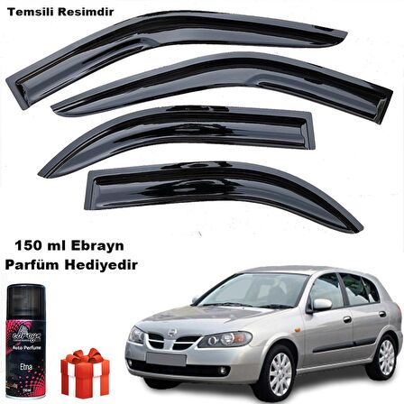 Nissan Almera hb Mügen Cam Rüzgarlığı 2000 - 2008 Arası  4 Lü Takım Koku Hediyeli