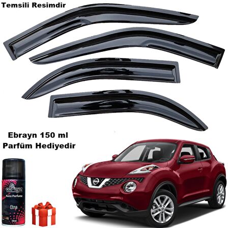 Nissan Juke Mügen Cam Rüzgarlığı 2010-2020 Arası 4 Lü Takım Koku Hediyeli