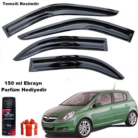 Opel Corsa D Mügen Cam Rüzgarlığı 2007-2014 Arası 4 Lü Takım Koku Hediyeli