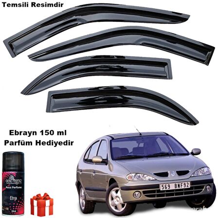 Renault Megane 1 Mügen Cam Rüzgarlığı Hb 1996-2004 Arası 4 Lü Takım Koku Hediyeli