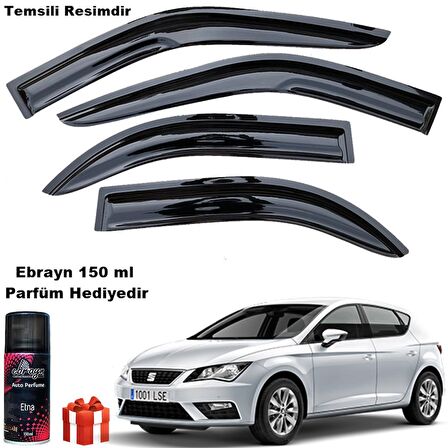 Seat Leon Mügen Cam Rüzgarlığı 2013 - 2020 Arası 4 Lü Takım Koku Hediyeli