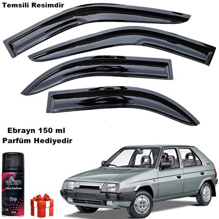Skoda Favorit Mügen Cam Rüzgarlığı 1993 Sonrası 4 Lü Takım Koku Hediyeli